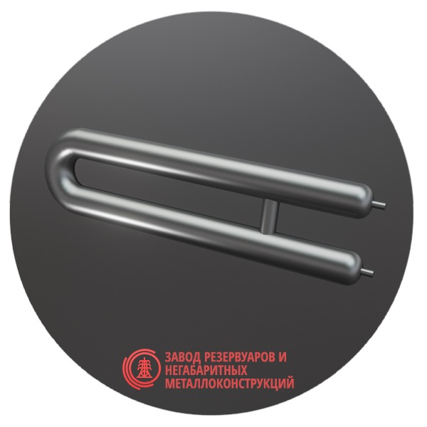 Регистры отопления двухрядные РЗЭ-2x133x4.0-12000 мм