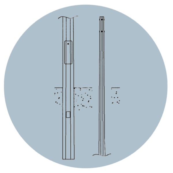 Опора освещения ОГК-4-3